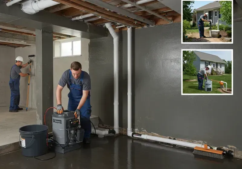 Basement Waterproofing and Flood Prevention process in Tekamah, NE